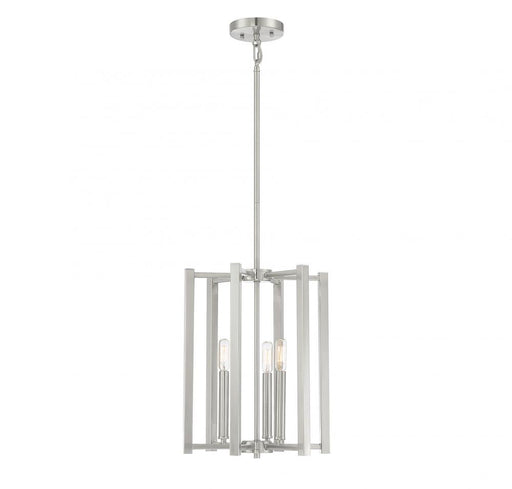 Benson 3 Light Satin Nickel Pendant