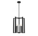 Benson 5 Light  Matte Black Pendant