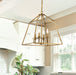 Braxton 4 Light Pendant