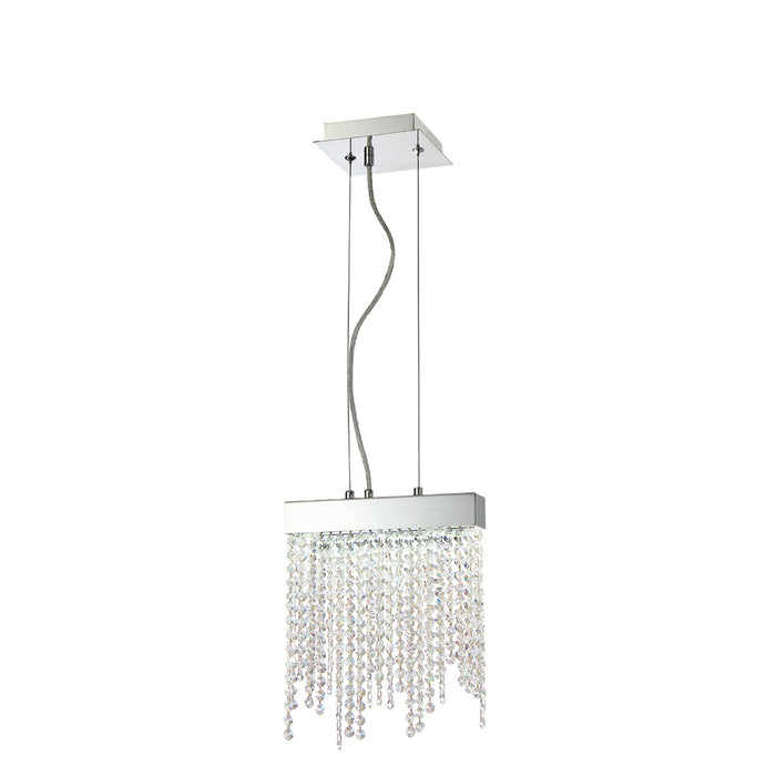 ROSSI,1LT LED PENDANT,10W,CHR