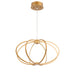 LEGGERO,8LT LED PENDANT,GOLD