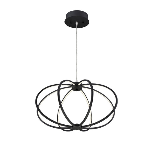 LEGGERO,8LT LED PENDANT,BLACK