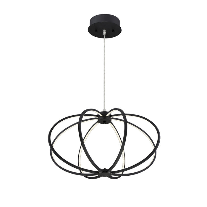 LEGGERO,8LT LED PENDANT,BLACK