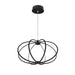 LEGGERO,8LT LED PENDANT,BLACK