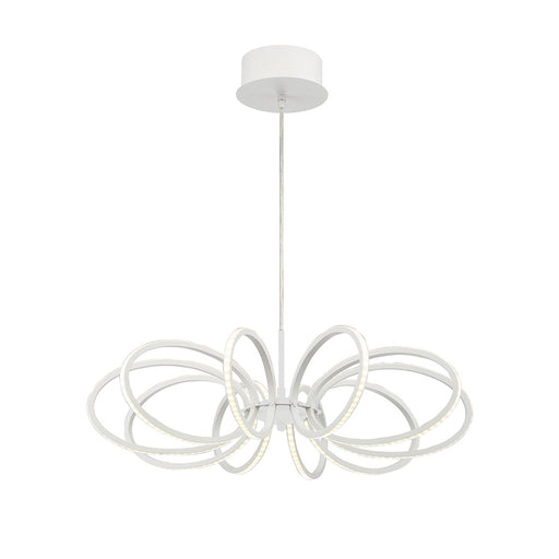 TELA,10LT LED PENDANT,WHITE