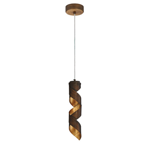 BANDERIA,1LT LED PENDANT,BRZ