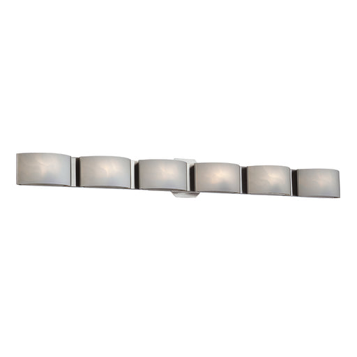 DAKOTA,6LT LED BATHBAR,CHROME