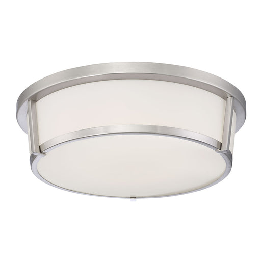 JAVA,LED FLUSHMOUNT,18W,SN