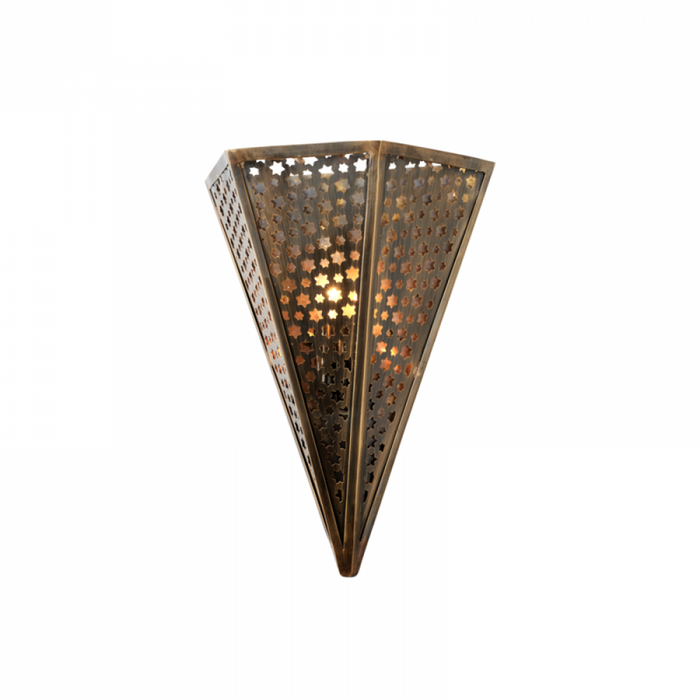 STAR OF THE EAST 1LT WALL SCONCE