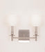 2 LIGHT WALL SCONCE