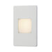 OUTDR,LED INWALL,3.3W,WHITE