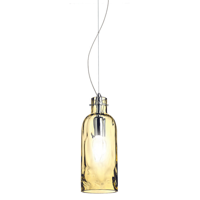 LUNGA,1LT PENDANT,60W,AMBER