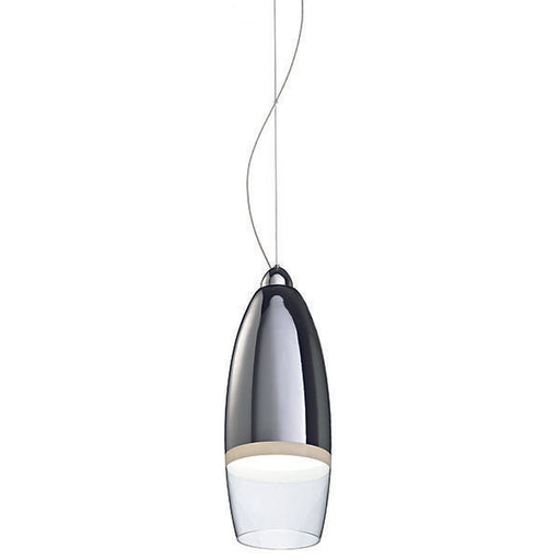 FOSCA,1LT PENDANT,A19,60W,SLV