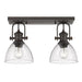 Hines 2 Light Semi-Flush