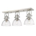 Hines 3 Light Semi-Flush