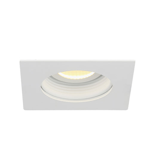 LED REC,3 1/4IN,BAFFLE,SQ,WHT