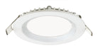 LED SLIM REC,4IN,BAF,9W,RD,WHT