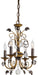 4 LIGHT MINI CHANDELIER