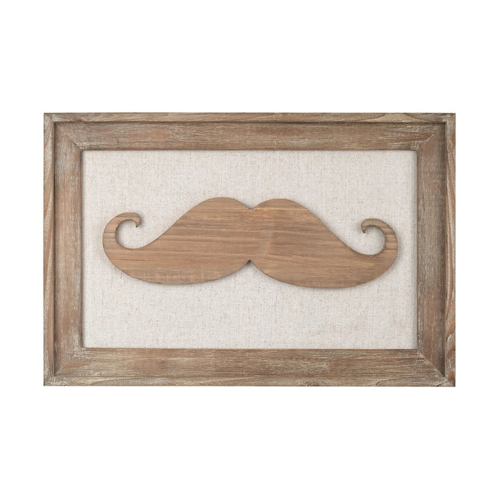 Moustache on Linen