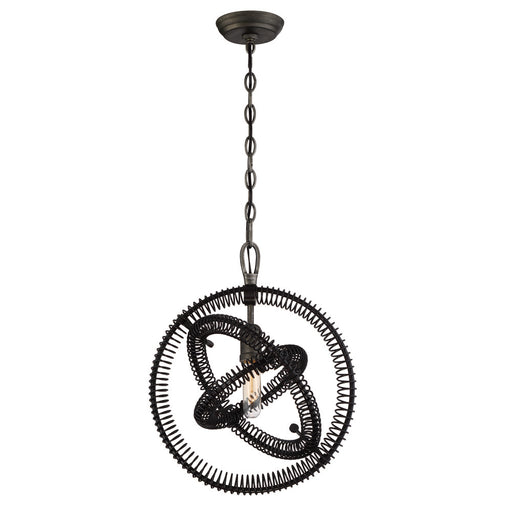 ORBITA,1LT PENDANT,BRONZE