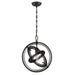 ORBITA,1LT PENDANT,BRONZE