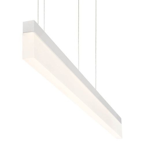 TUNNEL,LED PENDANT,SM,LINR,WHT