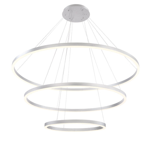 SPUNTO,LED CHANDELR,3TIER,SLV