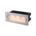 OUTDR,LED INWALL,3W,S STEEL