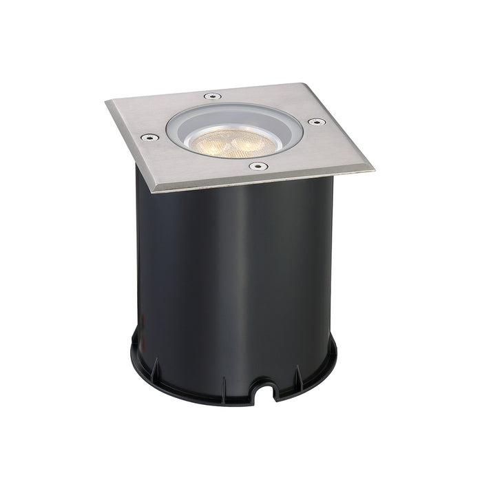 OUTDR,LED INGROUND,SQ,3X2W,SS