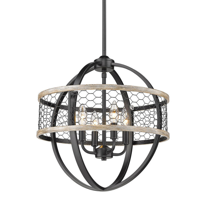 Roost 4 Light Chandelier