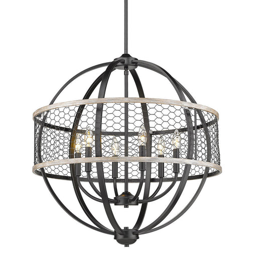 Roost 6 Light Chandelier