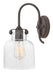 Cylinder Glass Single Light Sconce