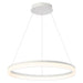 MINUTA,LED CHANDELIER,LRG,WHT