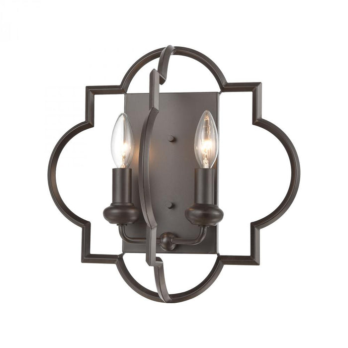 Chandette 2-Light Sconce in Oil Rubbed Bronze