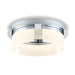 BRIA,LED FLUSHMOUNT,SML,CHROME