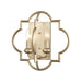 Chandette 2-Light Sconce in Aged Silver