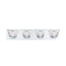 TRENT,4LT LED BATHBAR,CHROME