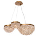 MONDO,10LT CHANDELIER,GOLD