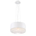 CORSON,1LT PENDANT,LARGE,WHITE