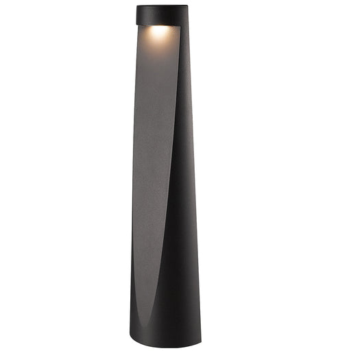 LED BOLLARD,1X7W,16IN,GRAPHITE