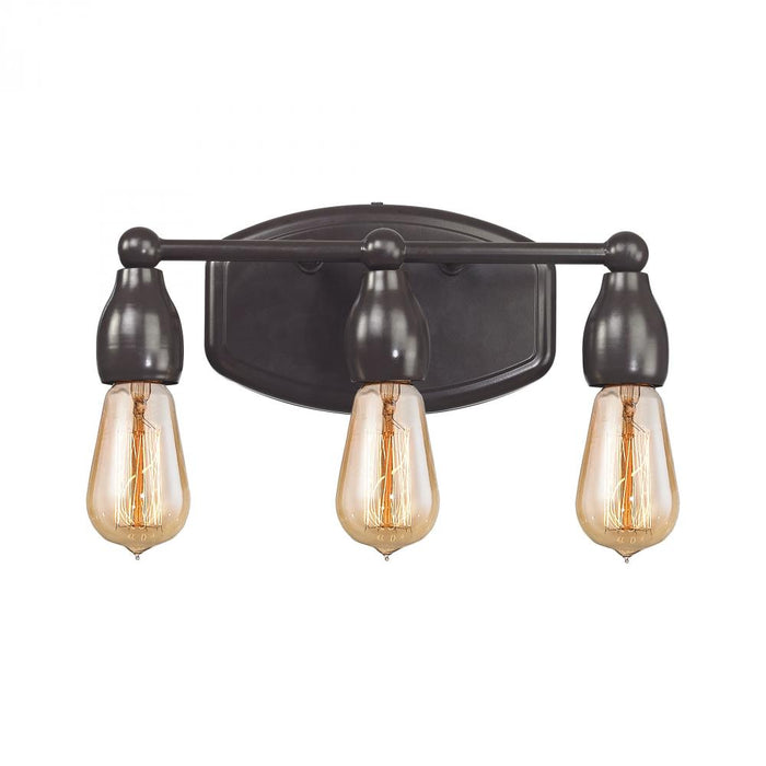 Vernon 3-Light Vanity Lamp in Oil Rubbed Bronze