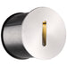 OUTDR,LED INWALL,ROUND,3W,SS