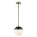 Dixon Small Pendant with Rod