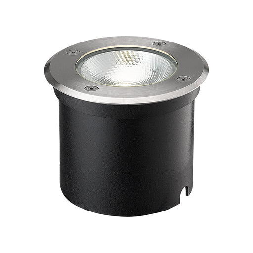 OUTDR,LED INGROUND,RD,1X7W,SS