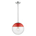 1 Light Pendant with Rod