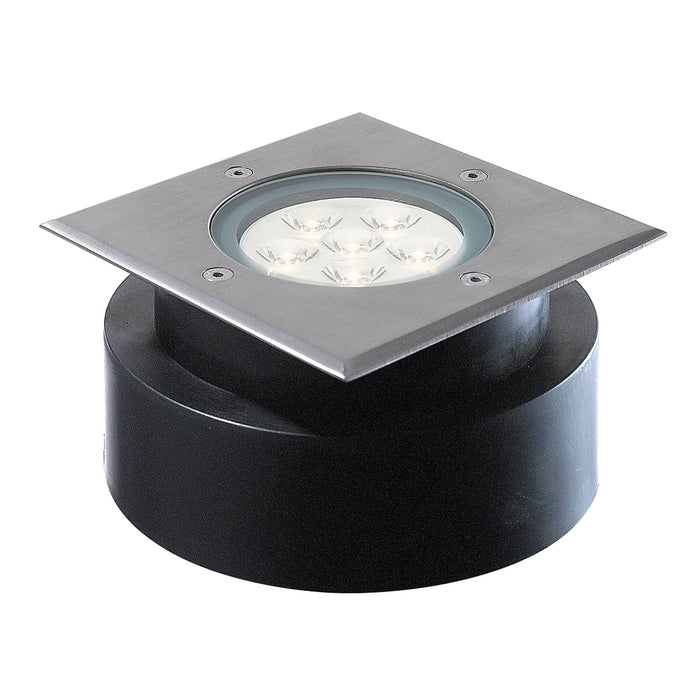 OUTDR,LED INGROUND,SHLW SQ,SS