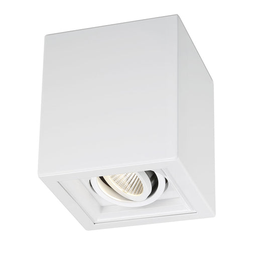 SANTO,1LT LED FLUSHMNT,11W,WHT