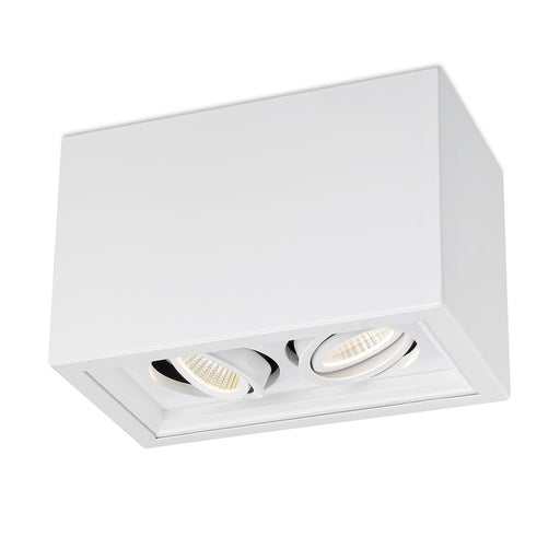 SANTO,2LT LED FLUSHMNT,22W,WHT