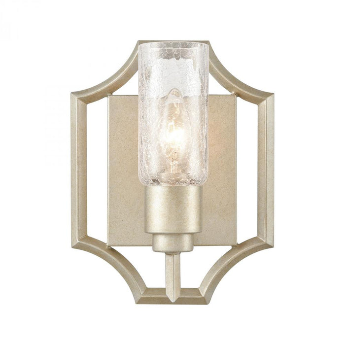 Cheswick 1-Light vanity light in  Aged Silver