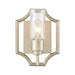 Cheswick 1-Light vanity light in  Aged Silver